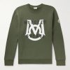 Logo-Appliquéd Printed Cotton-Jersey Sweatshirt Logo-Appliquéd Printed Cotton-Jersey Sweatshirt