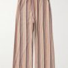 Striped Cashmere-Blend Flannel Trousers Striped Cashmere-Blend Flannel Trousers