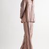 Striped Cashmere-Blend Flannel Trousers - OU Striped Cashmere-Blend Flannel Trousers - OU