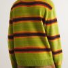 + Inner City Arts Striped Merino Wool and Cashmere-Blend Sweater - BK + Inner City Arts Striped Merino Wool and Cashmere-Blend Sweater - BK