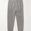 Tapered Stretch-Cotton Trousers Tapered Stretch-Cotton Trousers