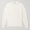 Logo-Embossed Cotton Sweater