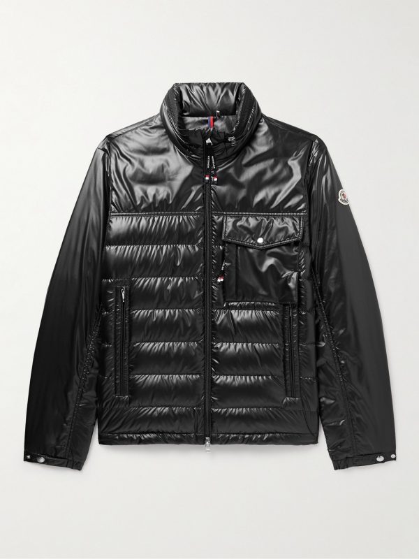Malpas Quilted Glossed-Shell Hooded Down Jacket Malpas Quilted Glossed-Shell Hooded Down Jacket