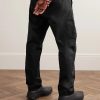 Straight-Leg Cotton-Blend Twill Cargo Trousers - BK Straight-Leg Cotton-Blend Twill Cargo Trousers - BK