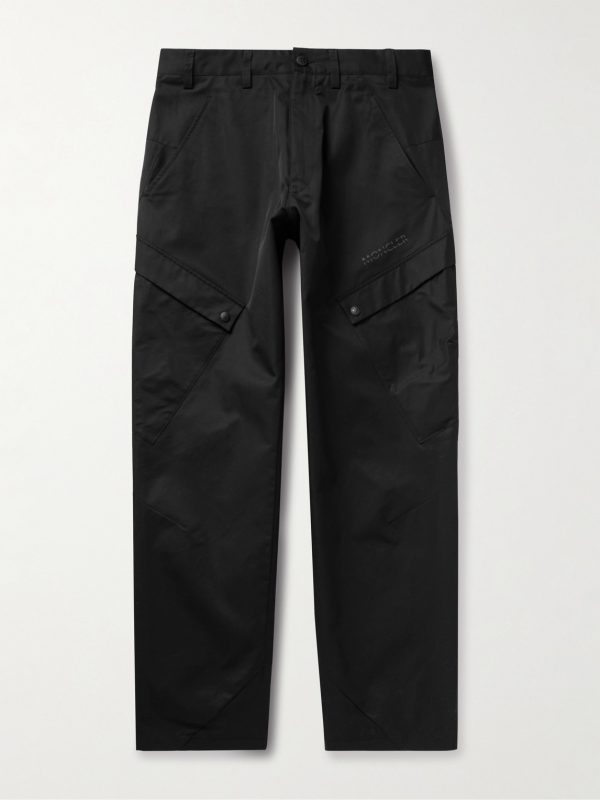 Straight-Leg Cotton-Blend Twill Cargo Trousers Straight-Leg Cotton-Blend Twill Cargo Trousers