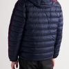 Agout Striped Quilted Shell Down Jacket - BK Agout Striped Quilted Shell Down Jacket - BK
