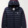 Agout Striped Quilted Shell Down Jacket Agout Striped Quilted Shell Down Jacket