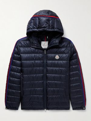 Agout Striped Quilted Shell Down Jacket Agout Striped Quilted Shell Down Jacket