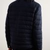 Mirmandix Slim-Fit Quilted Felt Down Jacket - BK Mirmandix Slim-Fit Quilted Felt Down Jacket - BK