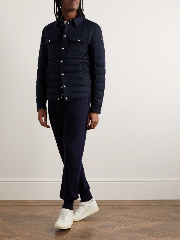 Mirmandix Slim-Fit Quilted Felt Down Jacket - OU Mirmandix Slim-Fit Quilted Felt Down Jacket - OU