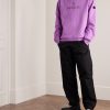 Logo-Print Cotton-Jersey Sweatshirt - OU Logo-Print Cotton-Jersey Sweatshirt - OU