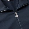Striped Grosgrain-Trimmed Jersey Zip-Up Track Jacket - CU Striped Grosgrain-Trimmed Jersey Zip-Up Track Jacket - CU