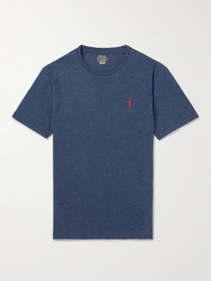 Logo-Embroidered Cotton-Jersey T-Shirt Logo-Embroidered Cotton-Jersey T-Shirt