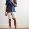 Logo-Embroidered Cotton-Jersey T-Shirt - OU