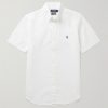 Button-Down Collar Cotton-Seersucker Shirt Button-Down Collar Cotton-Seersucker Shirt