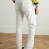 Slim-Fit Straight-Leg Linen and Cotton-Blend Trousers - BK