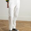 Slim-Fit Straight-Leg Linen and Cotton-Blend Trousers - FR