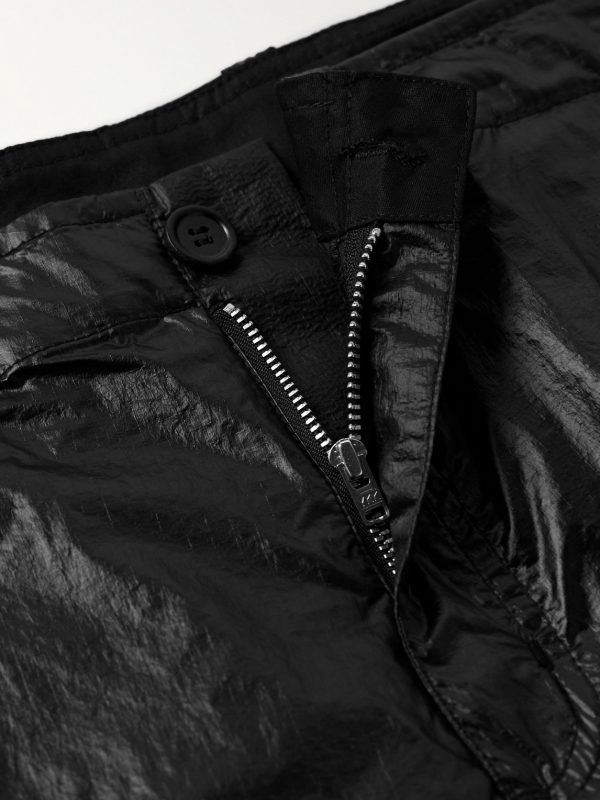 Mount Straight-Leg Coated-Ripstop Cargo Shorts - E1
