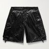 Mount Straight-Leg Coated-Ripstop Cargo Shorts