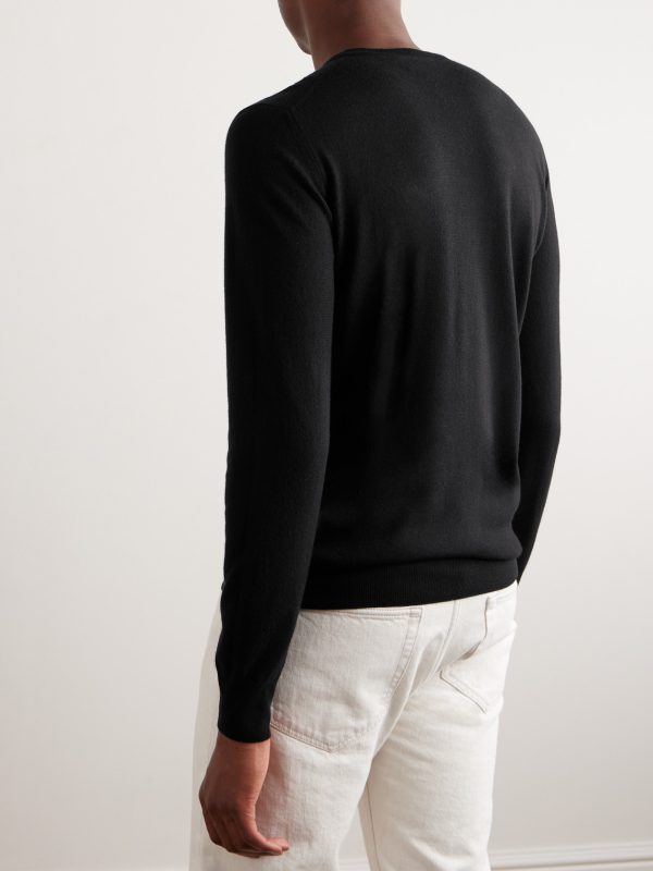 Girocollo Cashmere Sweater - BK