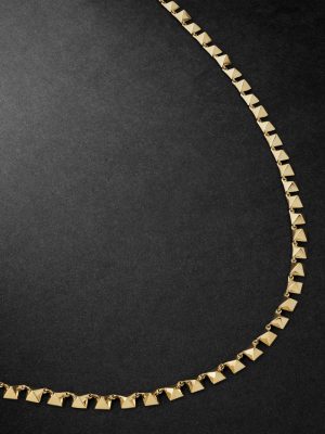 Eternity Spike 14-Karat Gold Necklace Eternity Spike 14-Karat Gold Necklace