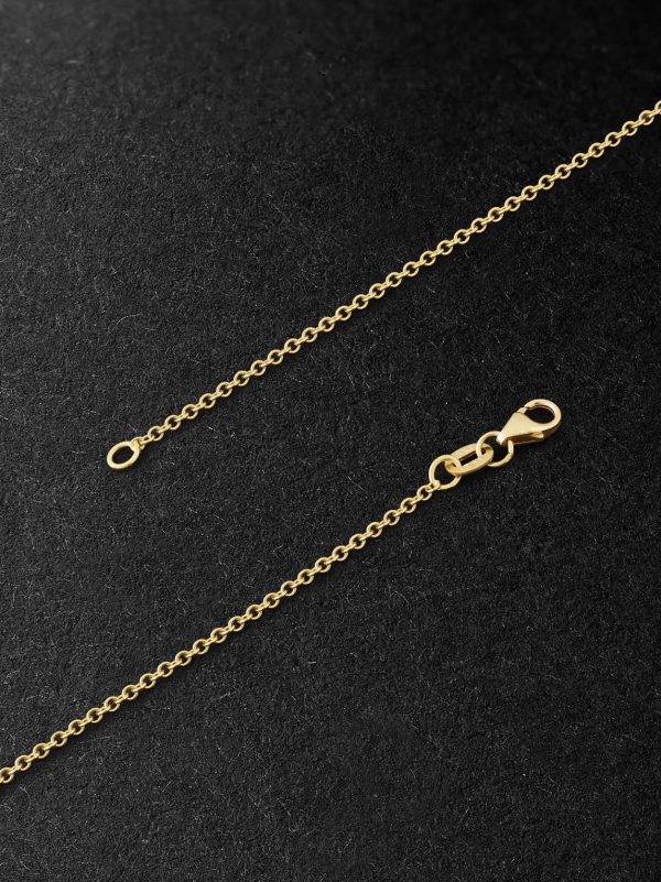 18-Karat Gold Diamond Necklace - BK