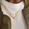 18-Karat Gold Diamond Necklace - FR