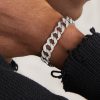 Hemingway 18-Karat White Gold Diamond Chain Bracelet - FR Hemingway 18-Karat White Gold Diamond Chain Bracelet - FR