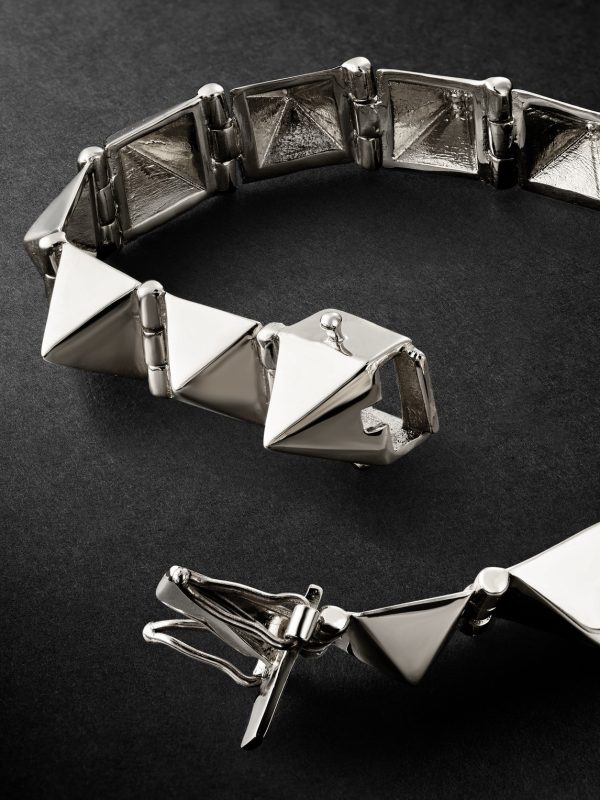 18-Karat White Gold Diamond Bracelet - BK 18-Karat White Gold Diamond Bracelet - BK