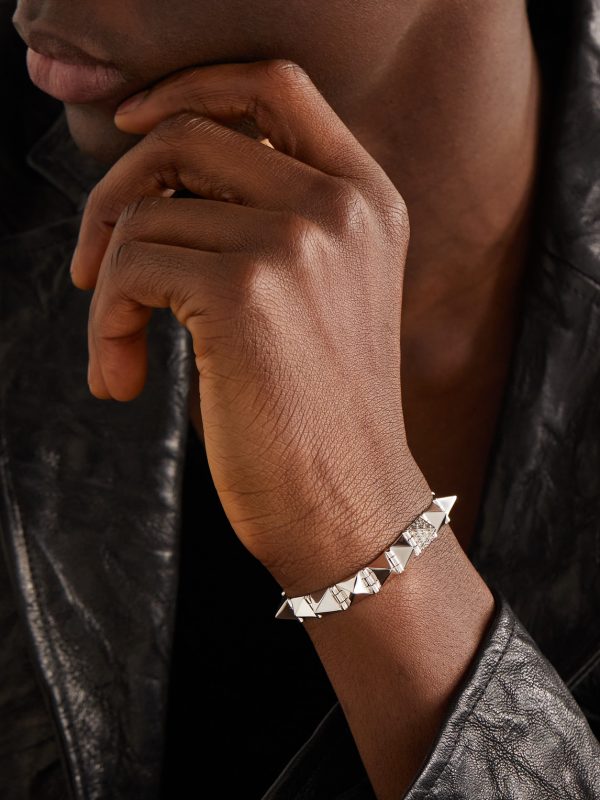 18-Karat White Gold Diamond Bracelet - FR 18-Karat White Gold Diamond Bracelet - FR