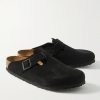 Boston Suede Clogs - FR