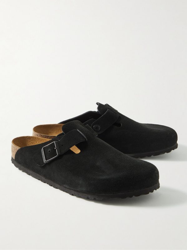 Boston Suede Clogs - FR