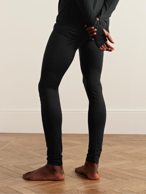 Desoli Solid Merino™ Ski Tights - BK