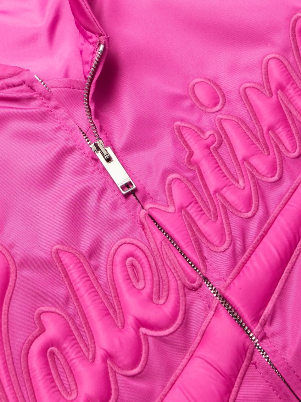 Collegiate Logo-Embroidered Shell Bomber Jacket - CU