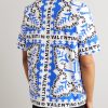 Camp-Collar Printed Cotton-Poplin Shirt - BK Camp-Collar Printed Cotton-Poplin Shirt - BK