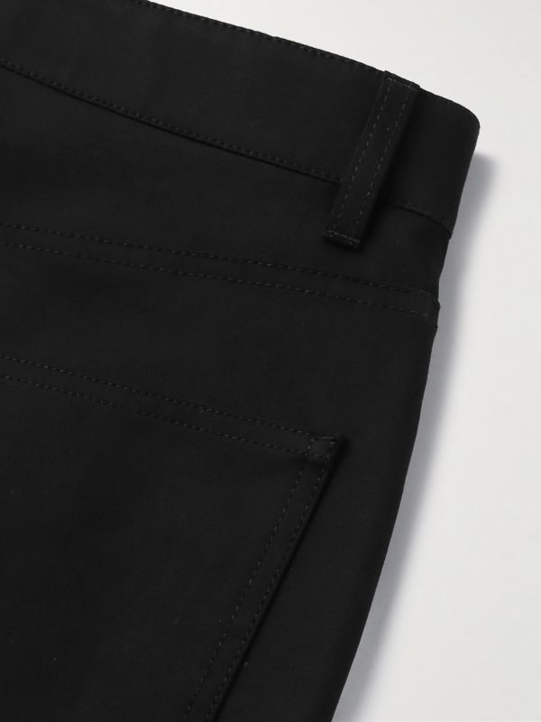 Straight-Leg Pleated Cotton Trousers - CU Straight-Leg Pleated Cotton Trousers - CU