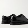 Snowdon Whole-Cut Patent-Leather Oxford Shoes - BK
