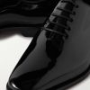 Snowdon Whole-Cut Patent-Leather Oxford Shoes - CU