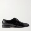 Snowdon Whole-Cut Patent-Leather Oxford Shoes
