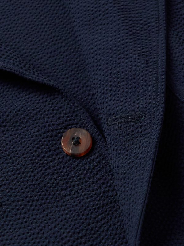 Wool-Seersucker Suit Jacket - CU Wool-Seersucker Suit Jacket - CU