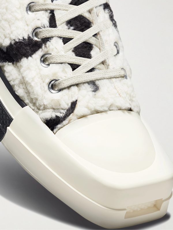 + Converse TURBODRK Chuck 70 Zebra-Print Faux Shearling High-Top Sneakers - CU + Converse TURBODRK Chuck 70 Zebra-Print Faux Shearling High-Top Sneakers - CU
