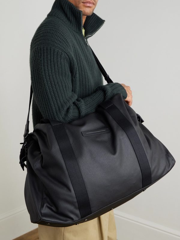 SoFo Weekender L Waxed Recycled-Cotton Canvas Holdall - E2 SoFo Weekender L Waxed Recycled-Cotton Canvas Holdall - E2
