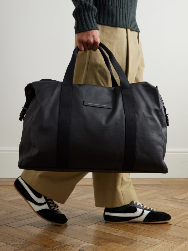 SoFo Weekender L Waxed Recycled-Cotton Canvas Holdall - OU SoFo Weekender L Waxed Recycled-Cotton Canvas Holdall - OU