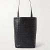 Small N/S Intrecciato Leather Tote Bag