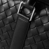 Slim Intrecciato Leather Briefcase - CU Slim Intrecciato Leather Briefcase - CU