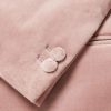 Cotton-Blend Velvet Tuxedo Jacket - CU Cotton-Blend Velvet Tuxedo Jacket - CU