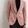 Cotton-Blend Velvet Tuxedo Jacket - FR Cotton-Blend Velvet Tuxedo Jacket - FR