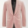 Cotton-Blend Velvet Tuxedo Jacket Cotton-Blend Velvet Tuxedo Jacket