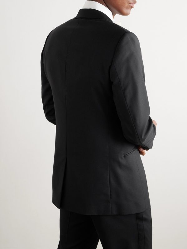 Wool Tuxedo Jacket - BK