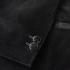 Cotton-Blend Velvet Tuxedo Jacket - CU Cotton-Blend Velvet Tuxedo Jacket - CU